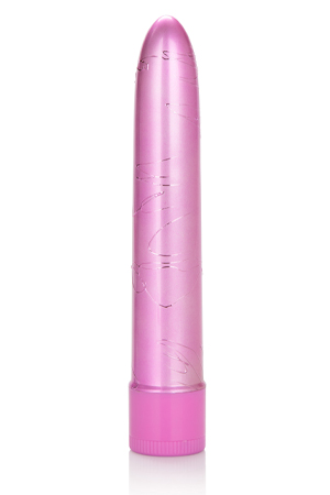 Vibratore Classico Metallic Massager 16,5cm Fucsia