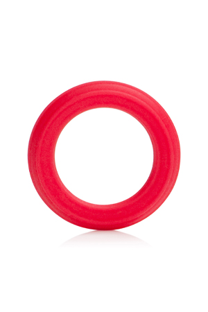 Anello Fallico Ceaser in Silicone Rosso