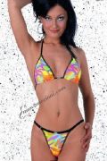 Moda Mare Bikini con Lacci. Taglia ML