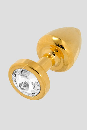 Plug Anale con Gioiello Diogol 2,5cm Oro