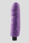 Vibratore Realistico Realistic Skin Big 21,5cm Viola