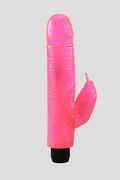 Vibratore Rabbit Naughty Puppy Rosso 22cm