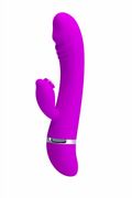 Vibratore Rabbit Pretty Love David 18cm Viola