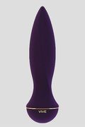 Plug Anale Vibrante Aki 17cm Viola